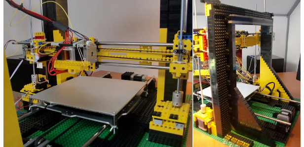 3D-принтер своими руками из Lego и шаговых электромоторов Nema 17 (+ видео)